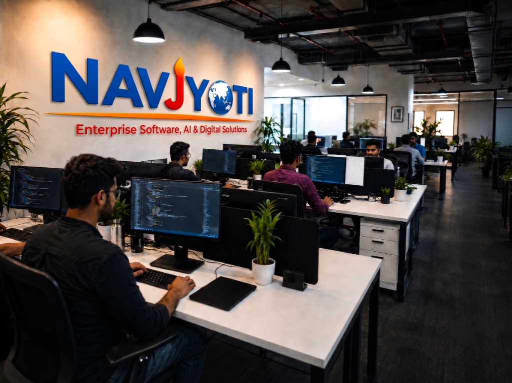 Employer and candidate connecting through a Navjyoti programme