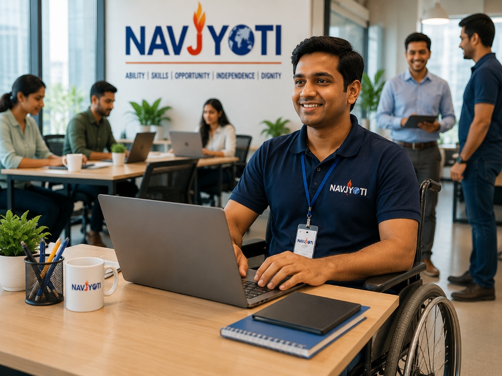 A programme participant working toward independence