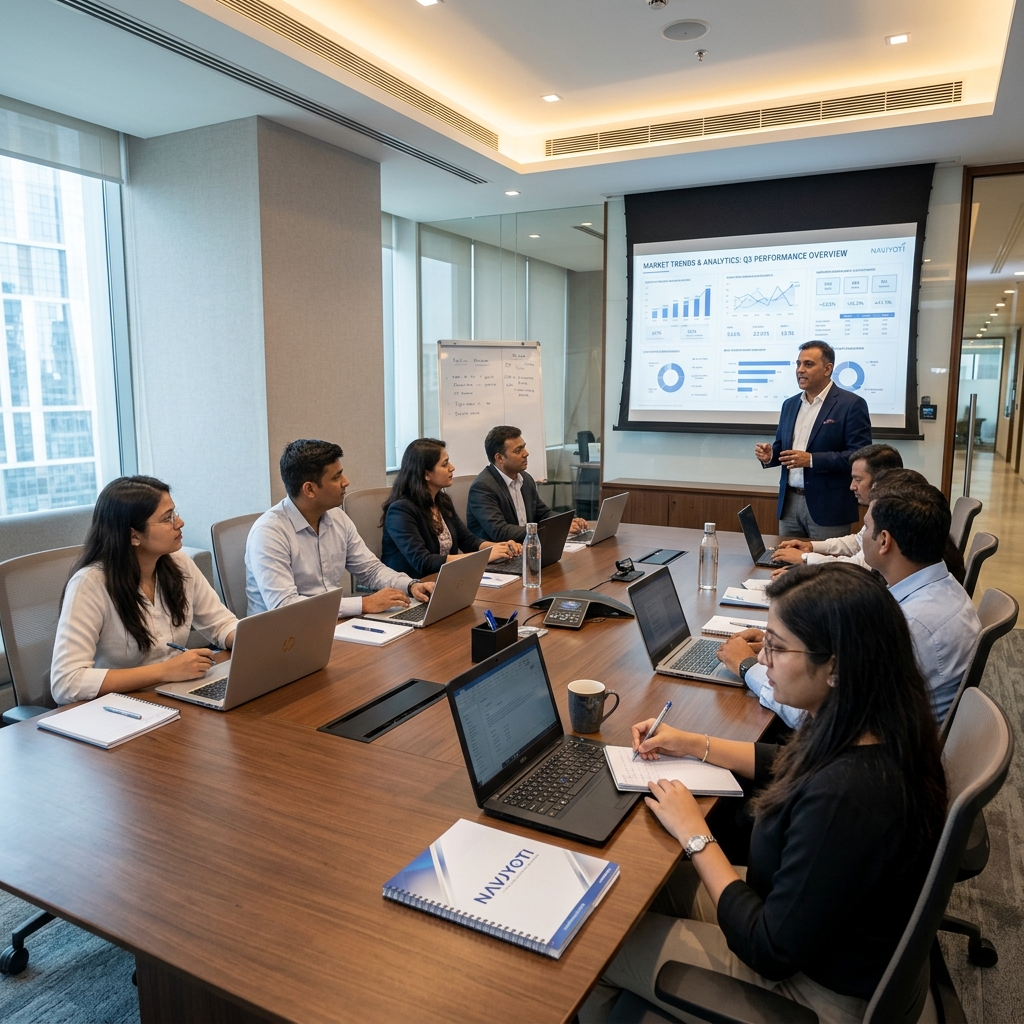 Professionals in a Navjyoti training session